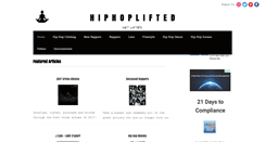 Desktop Screenshot of hiphoplifted.com